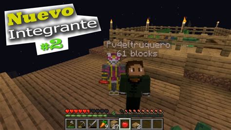 Nuevo Integrante Capitulo Serie Oneblock Minecraft Youtube