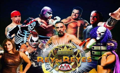 Cartel Para Rey De Reyes De Lucha Libre Aaa Worldwide