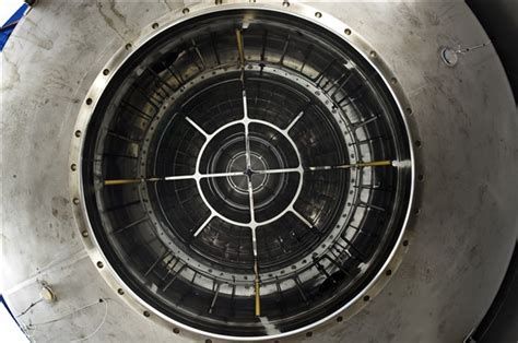 Cloud Experiment View Inside The Chamber With Jasper Kirkby Head