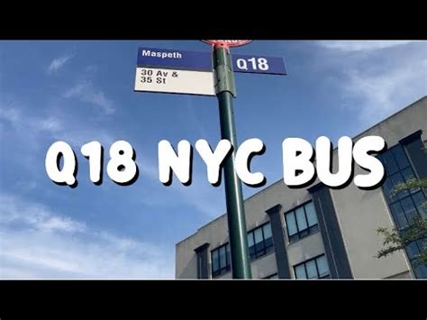 Q18 NYC Bus riding! - 09/23/2025 - YouTube