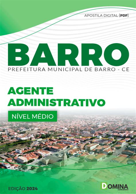 Pdf Apostila Digital Concurso Prefeitura De Barro Ce