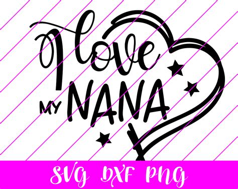 Bluey Nana Svg