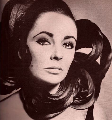 Elizabeth Liz Taylor 1964 Richard Avedon Bw Photo Portrait