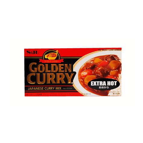Golden Curry Jumbo Extra Hot G S B Japan
