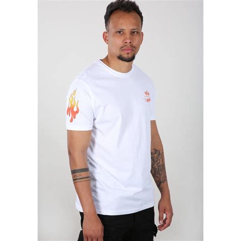 Koszulka Alpha Industries Hot Wheels Flame 116531 09 S Alpha Industries Moda Sklep EMPIK