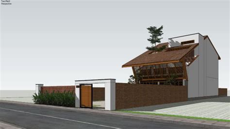 3d Warehouse Facade House Architecture Building Design Architect