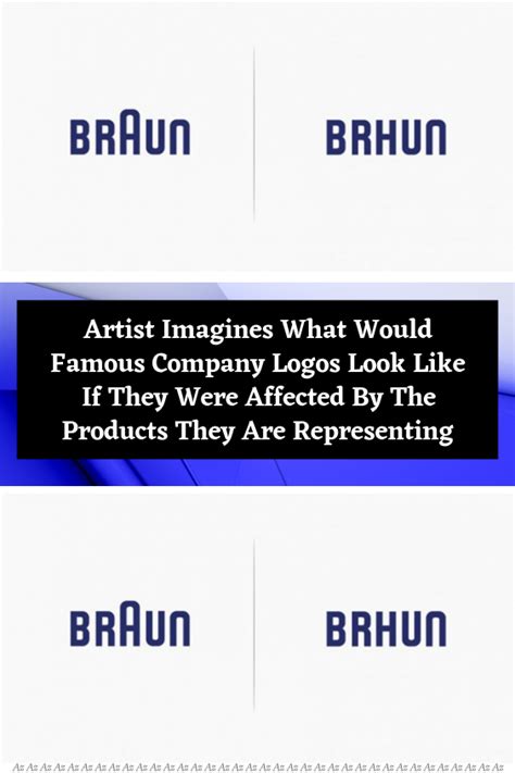 Artist imagines what would famous company logos look like if they were ...