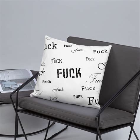 Fuck Throw Pillow Get Yours Today Explore Sex Talk