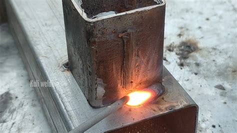 Not Many Know How To Weld Fillet Joint Thin Square Pipe Youtube