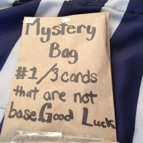 Baseball Card Mystery Bag 1