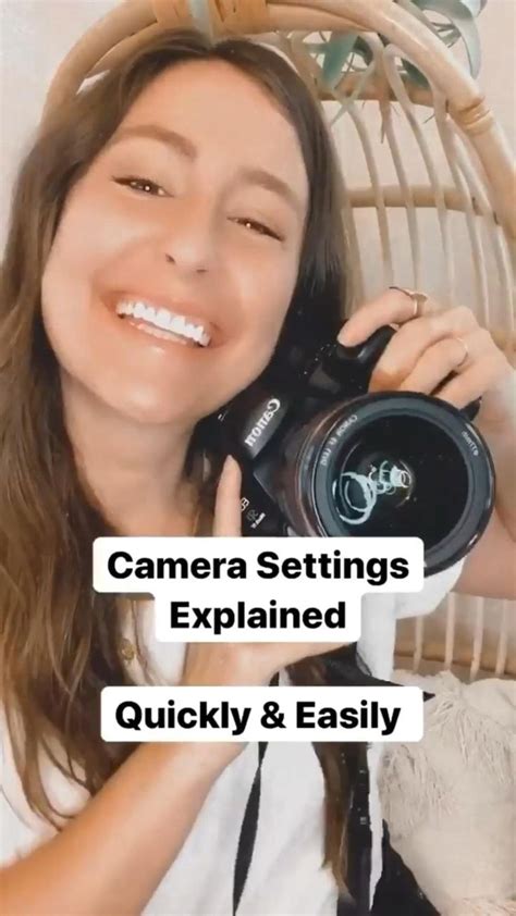 Cameras Settings Explained Free Photography Cheat Sheet Video