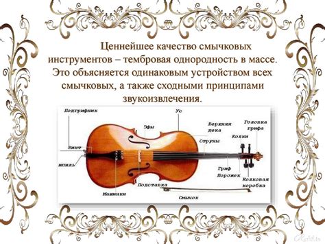 Струнные смычковые инструменты - online presentation