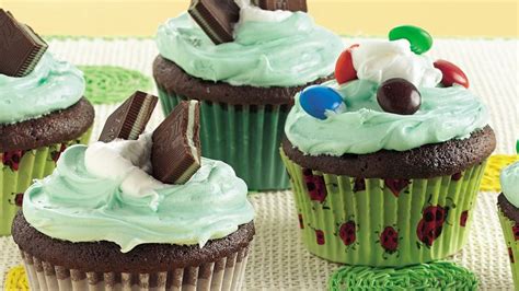 Grasshopper Cupcakes Recipe Tablespoon