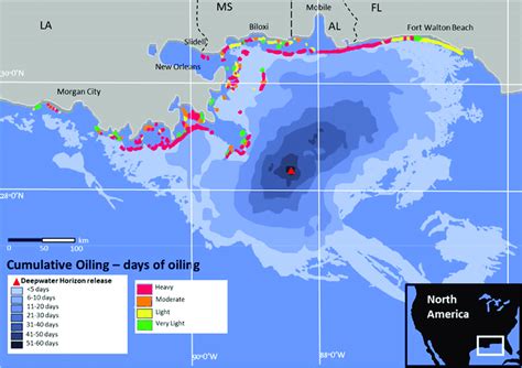 Bp Oil Spill Map 2022