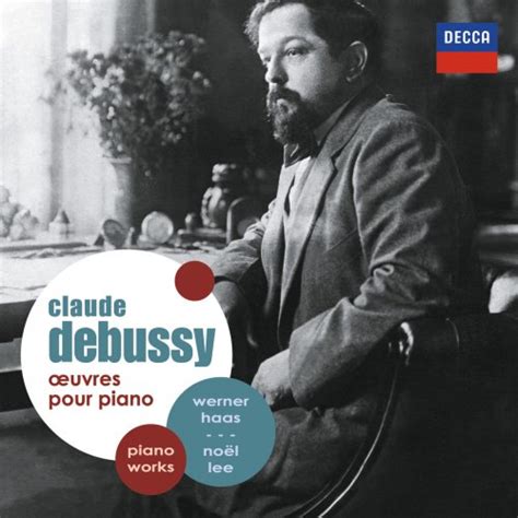 Werner Haas Claude Debussy Oeuvres Pour Piano Cd