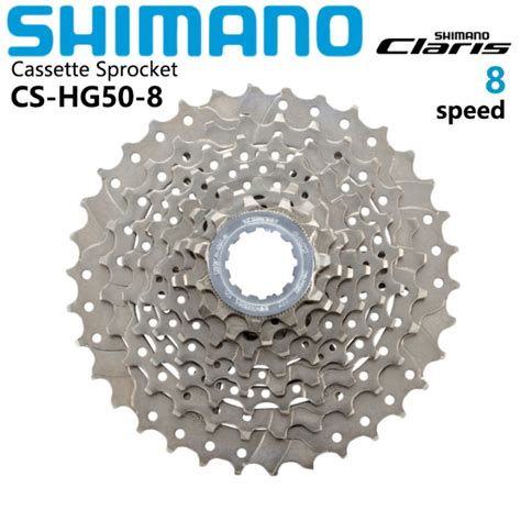 SHIMANO Claris CS HG50 8 Speed Cassette Road Bike 11 28T 11 30T 11 32T