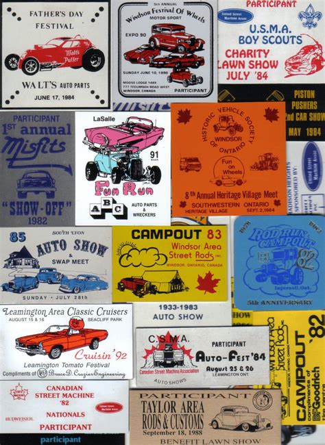 Hot Rods - Car Show Dash Plaques | The H.A.M.B.