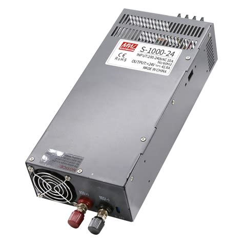 明伟s 1000w瓦220转24v大功率12v36v48v监控灯带电机水泵开关电源虎窝淘