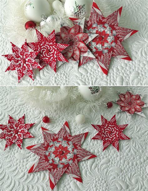 Folded Fabric Fabric Ornaments Free Patterns Web Check Out Our Folded ...