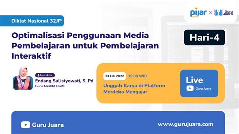 DAY 4 Diklat Nasional Optimalisasi Penggunaan Media Pembelajaran Untuk