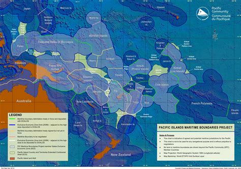 Maritime Borders Map