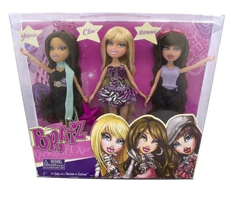 Bratz Xpress It 3pack 2011 Yasmin Cloe Roxxi Bratz Doll Dream Doll