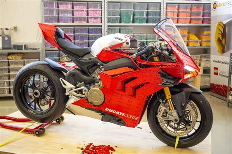 Lego Technic Lifesize Ducati Panigale V R Sc The Brothers