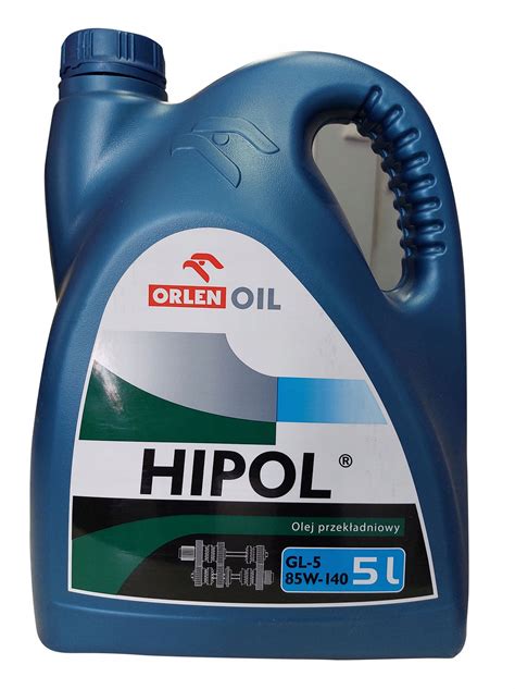 Olej Orlen HIPOL GL 5 85W 140 op 5l HIPOL GL5 85W140 5L za 115 zł z