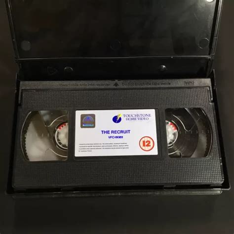 The Recruit Vhs Video Tape Al Pacino Colin Farrell Cert Movie