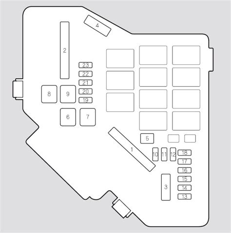 Honda Civic 2007 Fuse Box Diagram