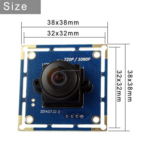 Elp High Frame 2mp Usb Webcam Full Hd Ominivison Ov2710 1080p Mjpeg