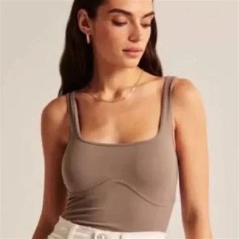 Abercrombie Fitch Tops Nwot Abercrombie Fitch Seamless Squareneck