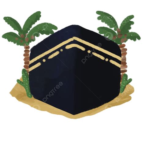 Kaba Mecca Kaaba Mecca Islamic Png Transparent Clipart Image And Psd