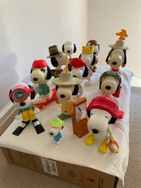 Vintage Snoopy Th Anniversary Mix Match Mcdonalds Toys