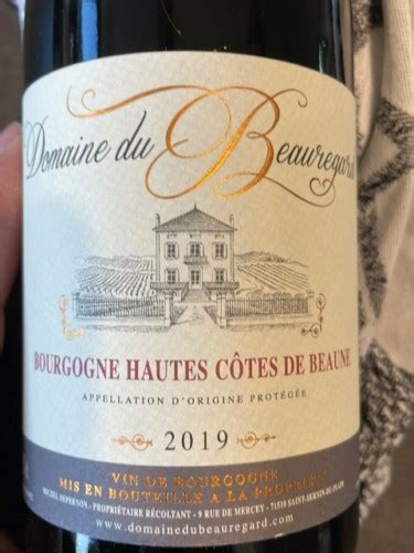 Domaine Du Beauregard Bourgogne Hautes C Tes De Beaune Vivino