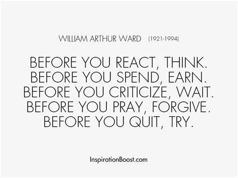 William Arthur Ward Inspirational Quotes | Inspiration Boost