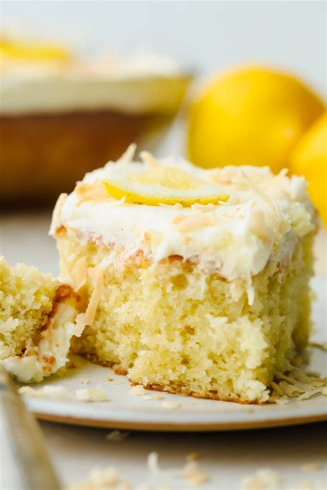 Lemon Coconut Cake Yummy Recipe