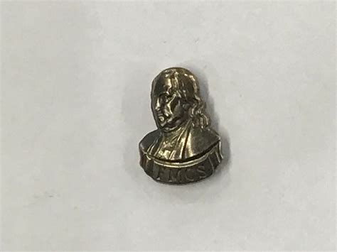 1970s Franklin Mint Collectors Society Lapel Pin Ti Gem