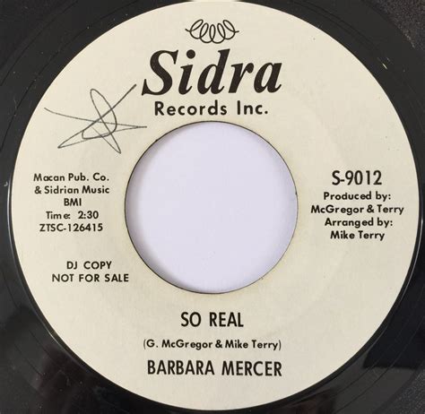 Lot 20 Barbara Mercer Call On Me So Real 7 Us