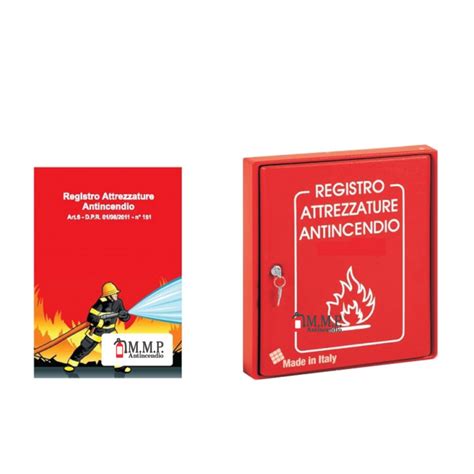 Porta Registro Manutenzione Antincendio