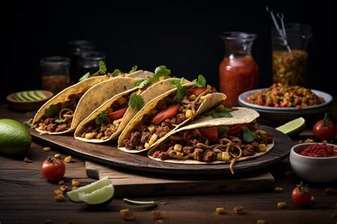 Premium Photo Vegan Jackfruit Tacos