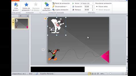 Como Realizar Imagen Con Movimiento En Power Point YouTube