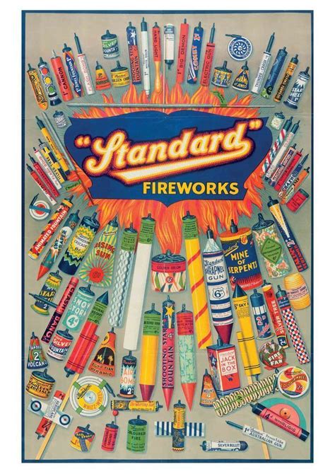 Museum Of British Folklore — Standard Fireworks Poster 2 Standard