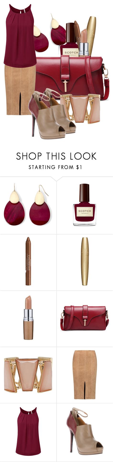 Burgundy Nude Luxury Fashion