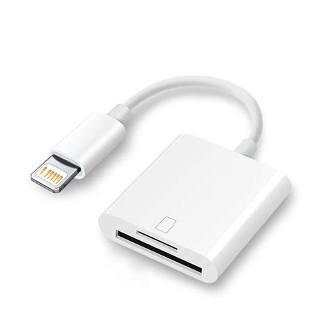 Adaptateur Lightning Vers Lecteur De Carte Sd Adaptateur Shop