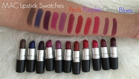 MAC Collection Lipstick Swatches Part 3 - bethalylovebeauty