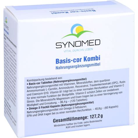 BASIS COR Kombi Tabletten + Kapseln 1 P - EUMED