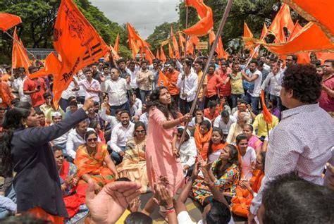 Violence Arson Marks Maratha Quota Bandh In Maharashtra India News