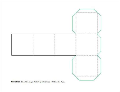 22 Foldable Cube Template Gurjindertjay