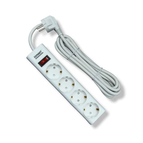 European Extension Socket 4 Way Maat